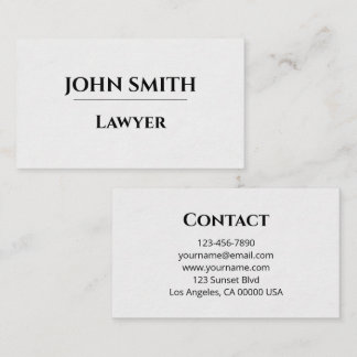 Cartão De Visita Business card