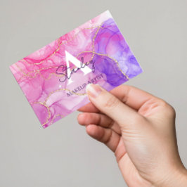 Cartão De Visita Business Elegant Beauty