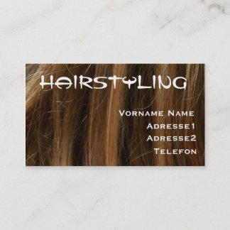 Cartão De Visita Businesscard Hairstylist