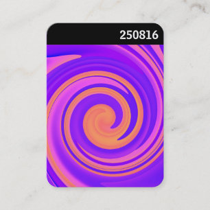 Cartão De Visita Cabeçalho V - Abstrato Swirl 250816 - 01c