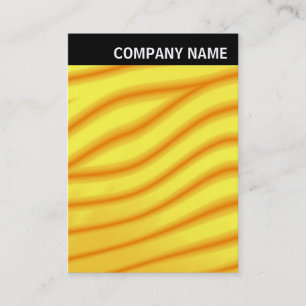 Cartão De Visita Cabeçalho V - Imagem - Ondas Amarelas