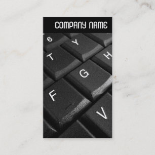 Cartão De Visita Cabeçalho V - Teclado Notebook