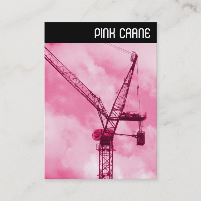 Cartão De Visita Cabeçalho V - TOWER CRANE (Frente)
