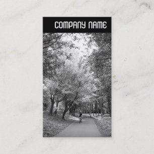 Cartão De Visita Cabeçalho V - Via Cíclica B&W