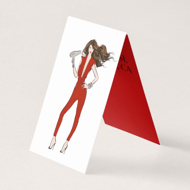 Cartão De Visita Cabeleireiro (Frente)