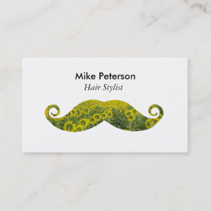 Cartão De Visita Cabeleireiro 8,9 cm x 5,1 cm, resíduo metálico U