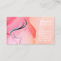 Cabeleireiro moderno na moda da aguarela