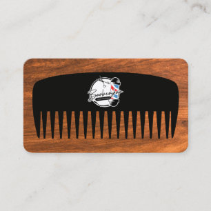 Cartão De Visita Cabeleireiro Pente Barbearia