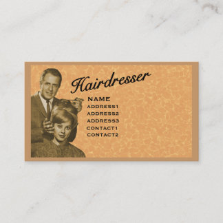 CARTÃO DE VISITA CABELEIREIRO - PERFIL MUITO PROFISSIONAL (3A)
