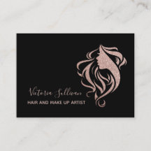 Cabelo do Artista de Maquiagem de Na moda Black Ro