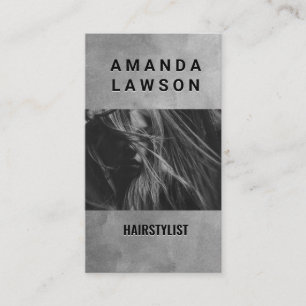 Cartão De Visita Cabelo feminino  Barber e Stylist