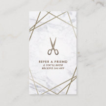 Cabelo Marble Geométrico BrownScissors Referência 