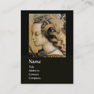 Cartão De Visita CABELO NATURAL BELEZA JOIA MONOGRAMA Ouro preto