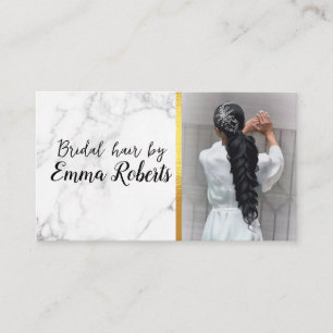 Cartão De Visita Cabelos de noiva Cabelos de casamentos