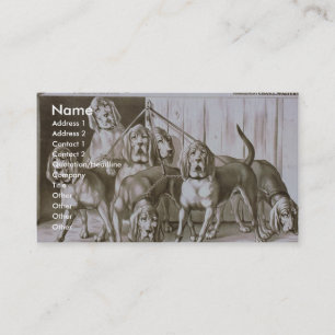 Cartão De Visita Cabine do tio Tom