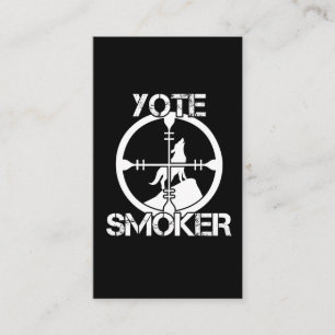 Cartão De Visita Caça A Animais Selvagens De Coyote Hunter Yote