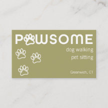 Cachorro moderno Walker Pet Sitter Pawsome Verde S