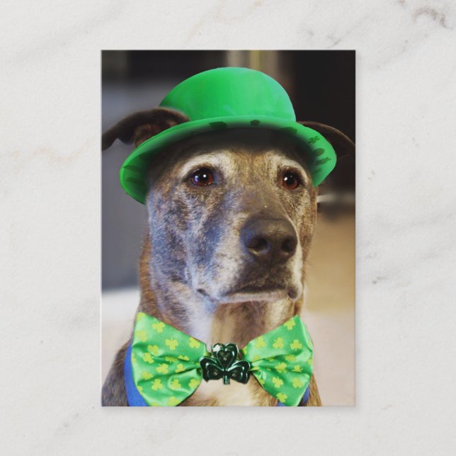 Cartão De Visita Cachorro Sortudo (Frente)