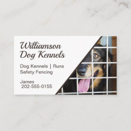 Cartão De Visita Cachorros Kenels Flecha