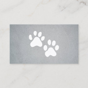 Cartão De Visita Cães  Formador  patas