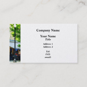 Cartão De Visita Café Albany NY