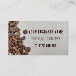 Cartão De Visita Café Bean