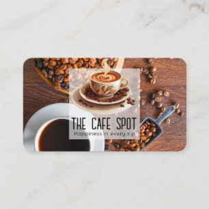 Cartão De Visita Café e feijão