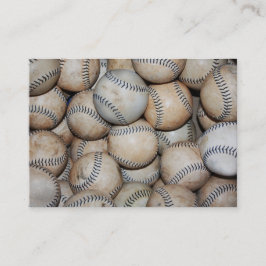 Cartão De Visita Caixa de Baseballs