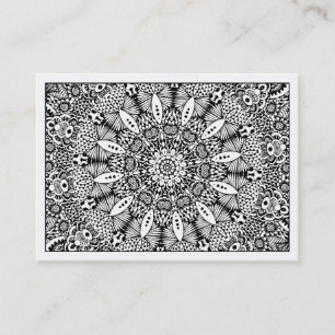 Cartão De Visita Caleidoscópico 019