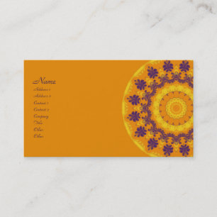 Cartão De Visita Caleidoscópio régio