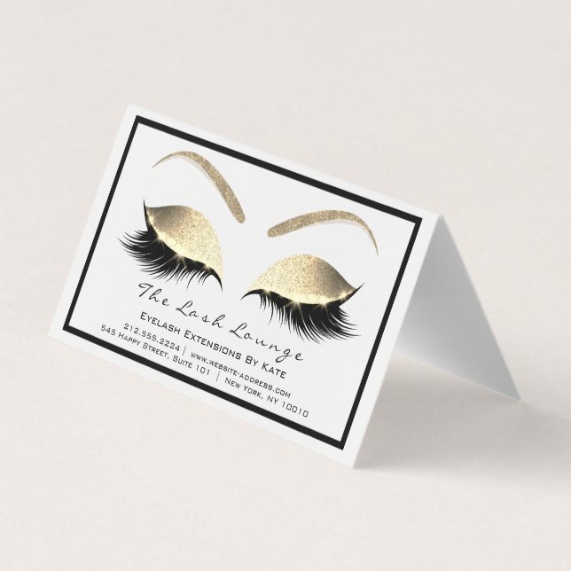 Cartão De Visita Calendar 2018 Beauty Studio Hairdresser Lashes Ext (Traseira)