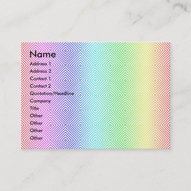 Cartão De Visita Calendário 2011 (Frente)