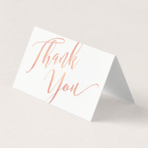 Cartão De Visita Caligrafia de Tipos de Letra de Script Dourado ros