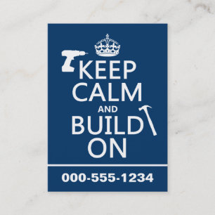 Cartão De Visita calma e construção de build-on.pngKeep sobre
