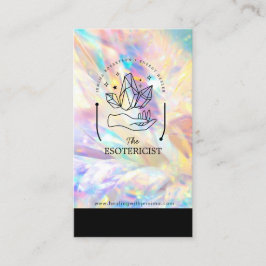 Cartão De Visita Calor de Energia/ Intuitivo/ Reiki/ Tarot/ Esotern