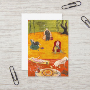 Cartão De Visita Calor de Florine Stettheimer