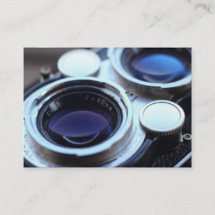 Cartão De Visita Câmara TLR Vintage