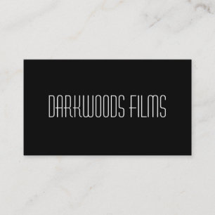 Cartão De Visita Câmera de Vídeo de Filme Diretor de Cinema Filmand