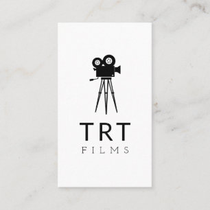 Cartão De Visita Câmera de Vídeo de Filme Diretor de Cinema Filmand
