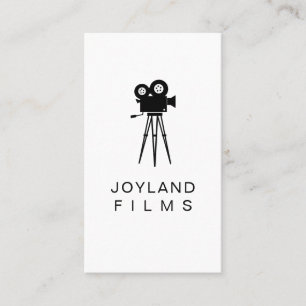 Cartão De Visita Câmera de Vídeo de Filme Diretor de Cinema Filmand