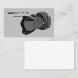Cartão De Visita Câmera fotográfica