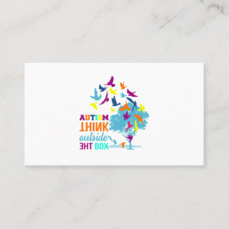 Cartão De Visita Camisas Autismo - Camisas de Fita de Sensibilizaçã