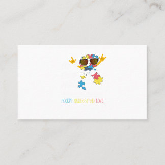 Cartão De Visita Camisas de consciência autista Camisas autistas pa