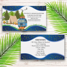 Campground RV Park Rustic Outdoor Nature Design