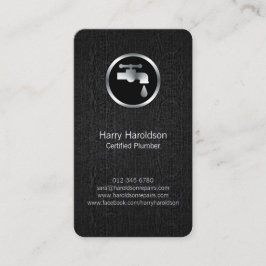 Cartão De Visita Canalização de Canalização com Fuga Reparo de Casa