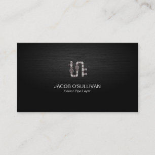 Cartão De Visita Canalização de Canalizador de Camada de Pipe