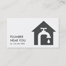 Cartão De Visita Canalização Simples