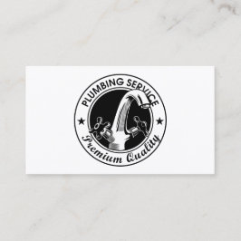 Cartão De Visita Canalizador Simples