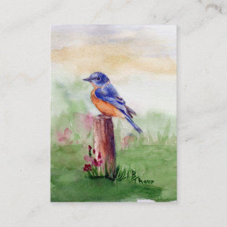 Cartão De Visita Canção ArtCard do Bluebird