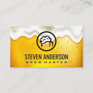 Cartão De Visita Canecas de Cerveja Cervejaria Jardim de Cervej